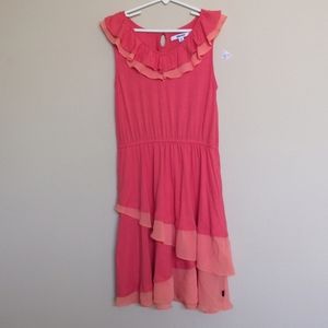 DKNY Ruffled Dress